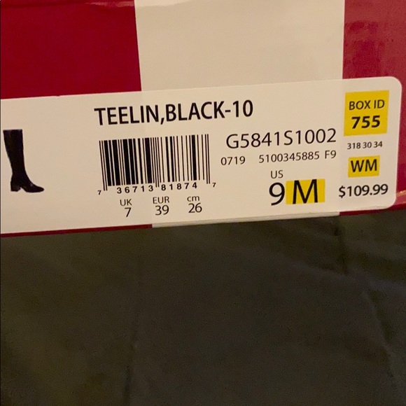 BNWT Circus by Sam Edelman Teelin black sizes 8&9 - Picture 8 of 9